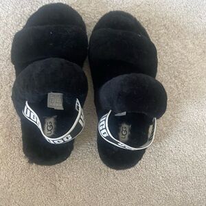 UGG Oh Yeah Slide Black (Women's
